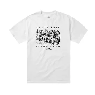 LAKAI LOOSE SHIP T-SHIRT WHITE