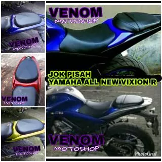 jok pisah all new yamaha vixion R 2017/2018/2019/2020 ( KULIT JOK MB TECH+SABUK JOK)