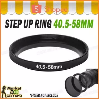 Step Up/Stepping Ring Filter 40.5mm to 58mm