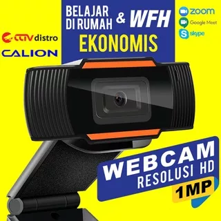 Webcam PC Laptop HD 720P Murah | Web Camera USB Mini Auto Focus | Kamera Web Cam CAL-1002WA