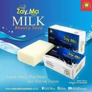 Sabun Zayma Nasa Sabun Susu Zaitun Pemutih Tubuh/Herbal Nasa