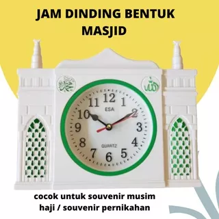 MURAH!! JAM DINDING BENTUK MASJID / JAM MASJID / JAM DINDING MASJID UNIK