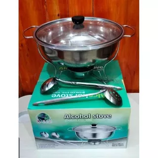 PRASMANAN SOP WARMER STOVE SOUP STAINLESS ALCOHOL STOVE K 5011