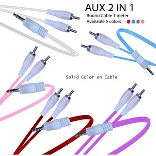 KABEL AUDIO 2 IN 1 | KABEL AUX AUDIO 2 IN 1 | JACK AUDIO KABEL 2 IN 1|