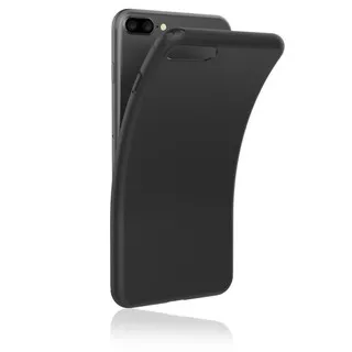 Softcase Apple Iphone 7 Plus dan Iphone 8 Plus Slim Black Matte Case Jelly Lembut