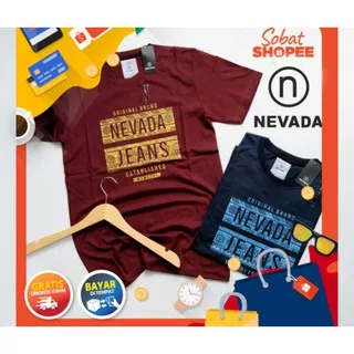 Kaos Nevada Pria Wanita Ori Original Murah Promo