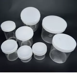 Pot Salep /Pot Urine / Pot Obat / Pot Plastik / Pot Cream /10cc/ 20cc / 30cc/ 50cc/ 100cc/ 200cc
