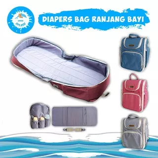 Diaper Bag / Tas Bayi Multifungsi / Tas Perlengkapan Bayi Waterproof KIDDIE SPLASH
