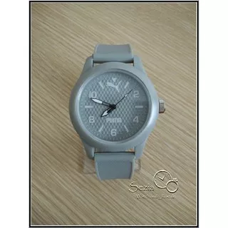 Jam Puma Simple Carbon Gray White Rubber #PalingMurah #Se-Indonesia!!!