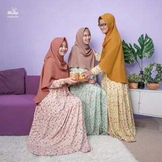 NEW GAMIS FLOWER CHIC by Hijab Alila