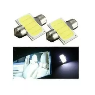 LAMPU LED KABIN MOBIL - 12 COB PLASMA 31MM