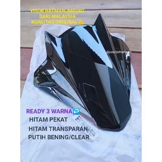 VISOR BATMAN MX NEW MX KING MX OLD WINDSHIELD LC135 EXCITER VISOR BATMAN JUPITER MX NEW VISOR MX