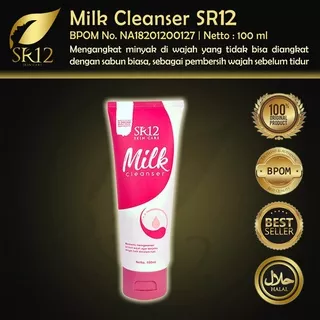 Milk Cleanser SR12 Cleansing Milk Susu Pembersih Wajah SR 12