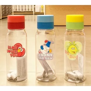 MINISO Botol minum sesame street / botol kaca / botol minum anak - elmo