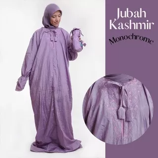 Mukena Jubah Kashmir Monochorme