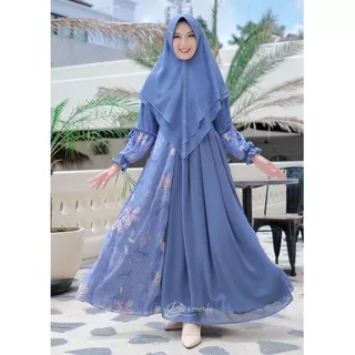 Gamis Aurel Syari Ori Bermerks Syar`i / Gamis Syari Terbaru / Gamis Set / Gamis Terbaru Bermerks