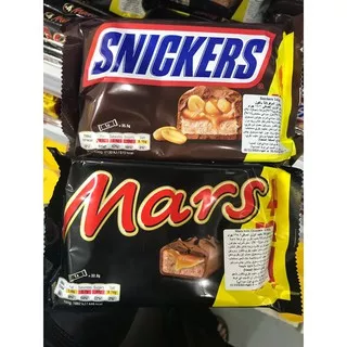 Coklat Snickers / Mars (kemasan) READY