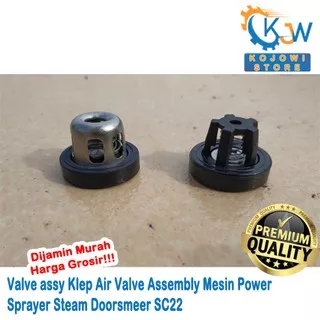 Valve Assy Klep Air Valve Assembly Mesin Power Sprayer Steam Doorsmeer SC22 Plastik / Besi