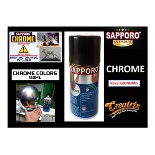 Sapporo Chrome 150 ml / Cat Spray Semprot Aerosol Terbaik