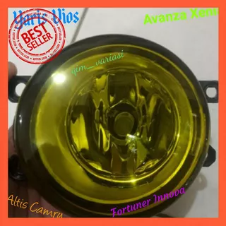 Foglamp Fog Lamp Yaris Vios Altis Camry Fortuner Innova Avanza Kuning