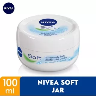 Nivea Soft Creme Jar 100 ml dan 50 ml