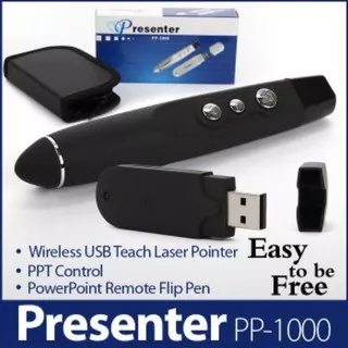 Presenter Laser Pointer Wireless Pp-1000 - Pp 1000 - Pp1000