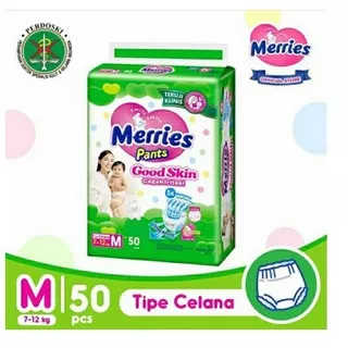 Merries Pants Good Skin M50 Merries M 50 Popok Celana Pampers Merries