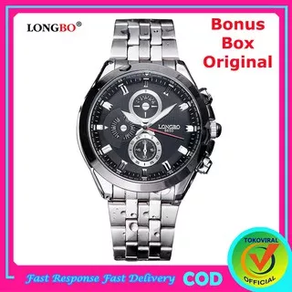 Longbo 8650 Original Free Box / Jam Tangan Pria / Jam Tangan / Jam Tangan Import / TM-99