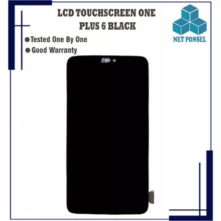LCD TOUCHSCREEN ONE PLUS 6 - BLACK - LCDTS ONE PLUS