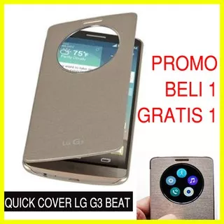 LG G3 Beat PREMIUM Flip Casing case hp Cover D728 D724 Tebal gold Full auto Lama Murah terbaik