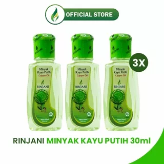 RINJANI Minyak Kayu Putih 30ml - Paket 3pcs Rinjani Minyak Kayu Putih