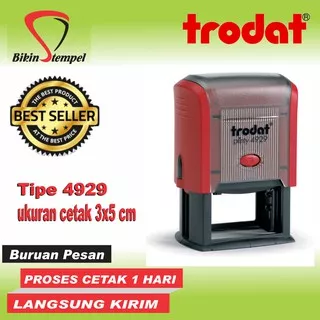 STEMPEL TRODAT  II STEMPEL OTOMATIS  II TRODAT 4929 II STEMPEL MURAH