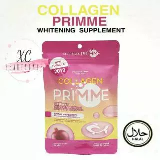 [ HALAL ] COLLAGEN PRIMME SKIN WHITENING SUPPLEMENT / SUPLEMEN KECANTIKAN / PEMUTIH KULIT