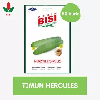 • TERLARIS • Benih Timun Hercules 50 biji Bisi Hortikultura /BISI/KAPAL TERBANG/TIMUN/ORIGINAL/MURAH
