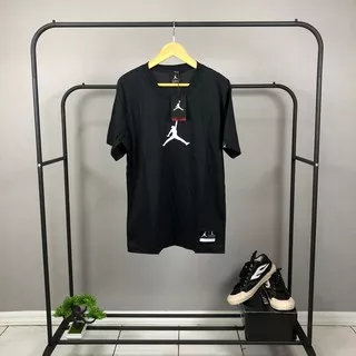 KAOS TSHIRT AIR JORDAN JUMP MAN SMALL HITAM PREMIUM AUTHENTIC BESTSELLER