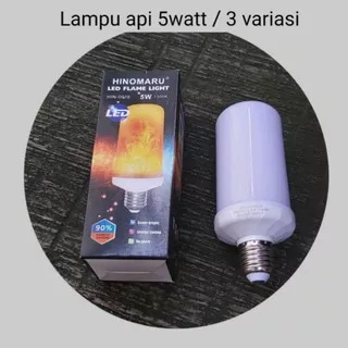 Lampu LED Api Flame Light Lampu Obor Lampu Api 5W Hinomaru 3 Variasi
