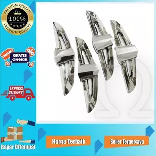 DOOR GUARD PELINDUNG PINTU MOBIL MODEL PESAWAT TYPE R FULL CHROME