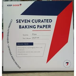 Baking paper seven kertas alas kue - Size 24x24 cm