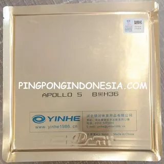 Yinhe Apollo 5 H.36 - Rubber Karet Pingpong Tenis Meja Bat Bet