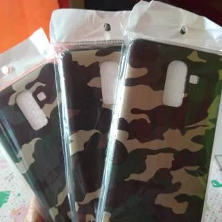Soft case SAMSUNG J8 2018/J4 2018 slim case army camouflage design