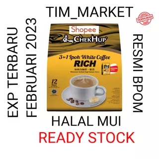 Chekhup 3in1 IPOH White Coffee KING PROMO HALAL MUI