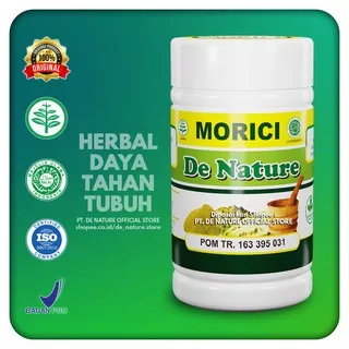 MORICI Obat Herbal DE NATURE untuk menjaga daya tahan tubuh dan menurunkan tekanan darah tinggi