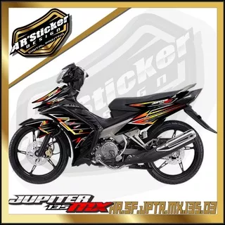 JUPITER STICKER STRIPING JUPITER MX 135 - STIKER MOTOR YAMAHA JUPITER MX 135 NEW 135 LIST VARIASI HOLOGRAM AR 03