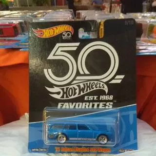 Hotwheels Datsun 510 Wagon 50th Anivversary