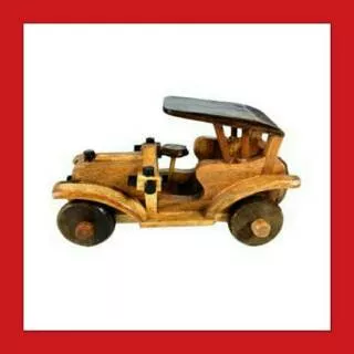 miniatur mobil ontran miniatur kayu mobil jadul