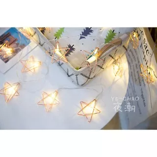 Lampu LED Star String Lights Twinkle String Lights LED 1.5M 1020-307