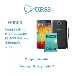 (P) Baterai batre battery Samsung galaxy Note3 N9000 double power/IC Oriens88