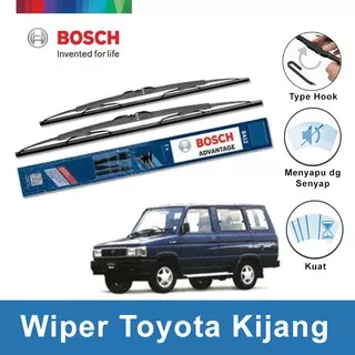 Bosch Sepasang Wiper Mobil Toyota Kijang (2000-2004) Advantage 18 & 18