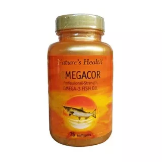 Nature`s Health Omegacor Omega 3 Fish Oil 75 Sofgel