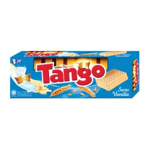 Tango Wafer Vanilla, Coklat Dan Strawberry 176G Box